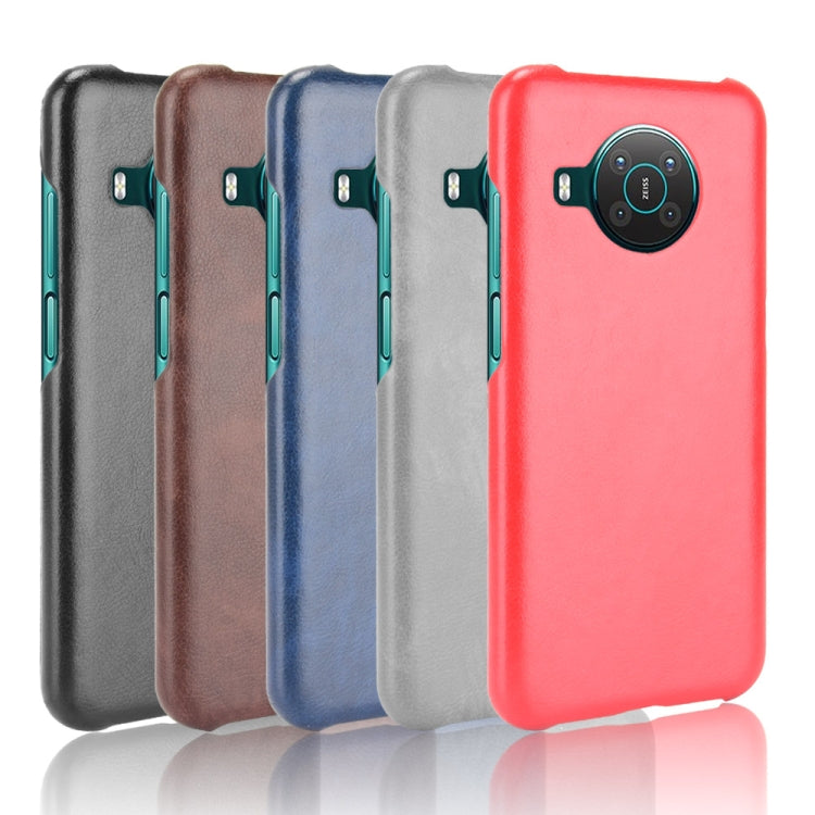 For Nokia X10 / X20 Shockproof Litchi Texture PC + PU Case