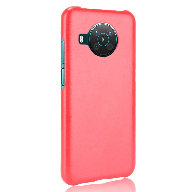 For Nokia X10 / X20 Shockproof Litchi Texture PC + PU Case