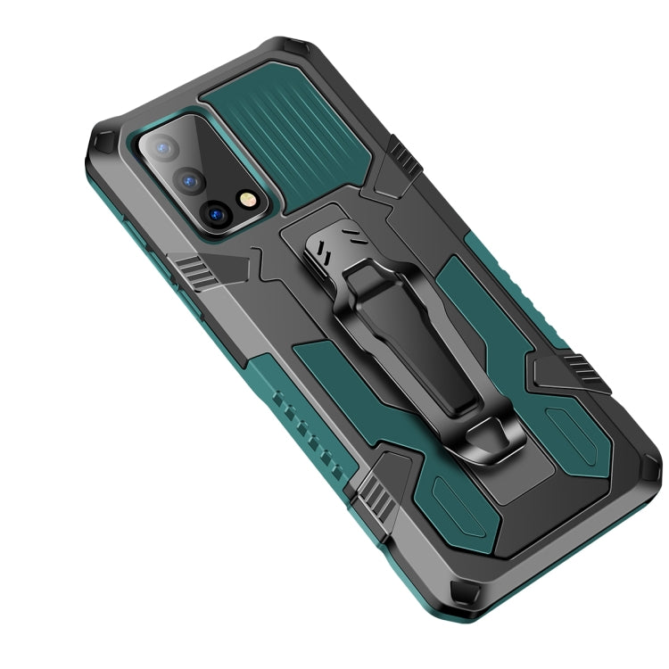For OPPO A74 4G Armor Warrior Shockproof PC + TPU Protective Case