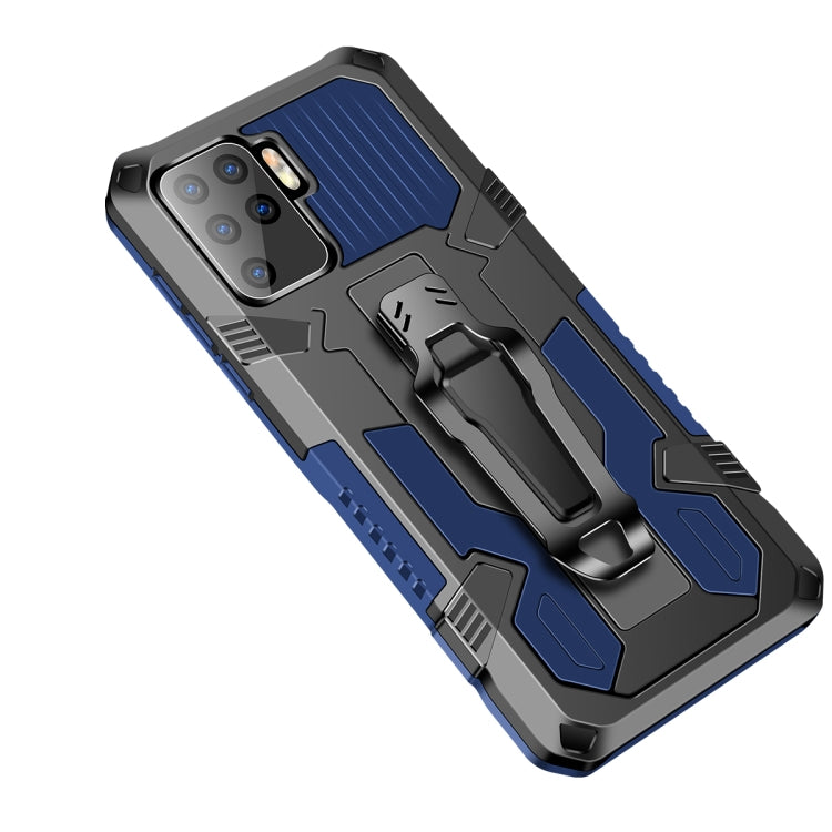 For OPPO A94 Armor Warrior Shockproof PC + TPU Protective Case