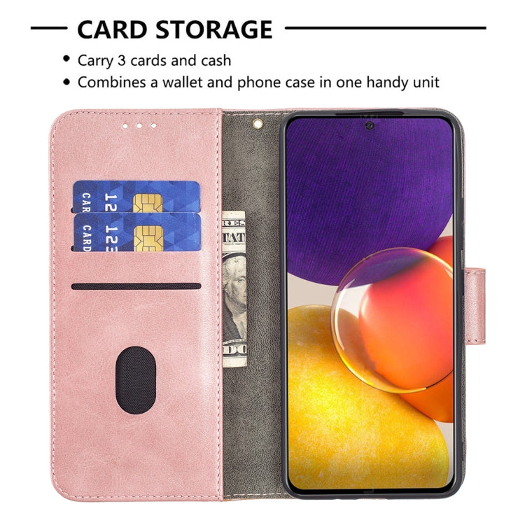 For Samsung Galaxy A82 5G Matching Color Crocodile Texture Horizontal Flip PU Leather Case with Wallet & Holder & Card Slots