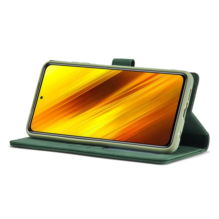 For Xiaomi Poco X3 / X3 NFC / X3 Pro Forwenw F1 Series Matte Strong Magnetism Horizontal Flip Leather Case with Holder & Card Slots & Wallet & Photo Frame