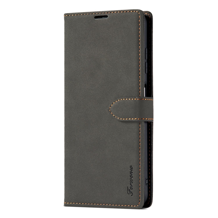 For Xiaomi Poco X3 / X3 NFC / X3 Pro Forwenw F1 Series Matte Strong Magnetism Horizontal Flip Leather Case with Holder & Card Slots & Wallet & Photo Frame