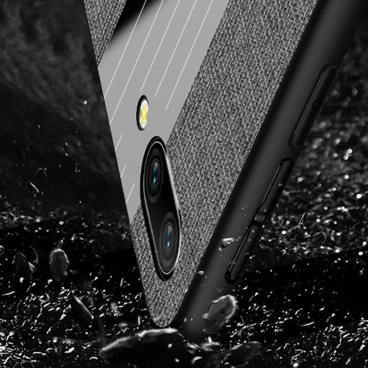 For Huawei Honor 10 XINLI Stitching Cloth Textue Shockproof TPU Protective Case