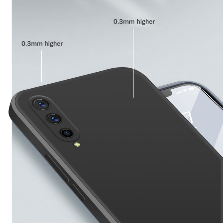 For vivo iQOO Pro Solid Color Imitation Liquid Silicone Straight Edge Dropproof Full Coverage Protective Case