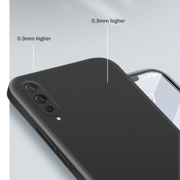 For vivo IQOO Solid Color Imitation Liquid Silicone Straight Edge Dropproof Full Coverage Protective Case