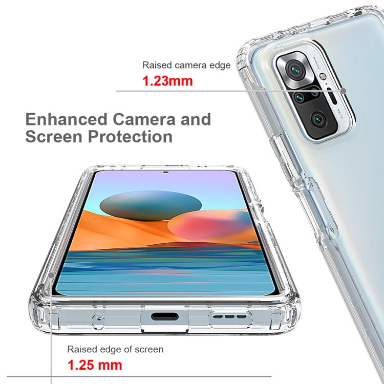 For Xiaomi Redmi Note 10 Pro Shockproof Highly Transparent PC+TPU Protective Case