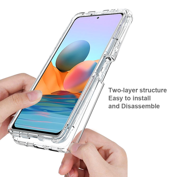 For Xiaomi Redmi Note 10 Pro Shockproof Highly Transparent PC+TPU Protective Case