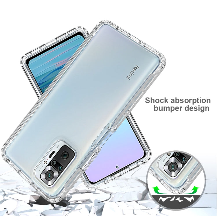 For Xiaomi Redmi Note 10 Pro Shockproof Highly Transparent PC+TPU Protective Case