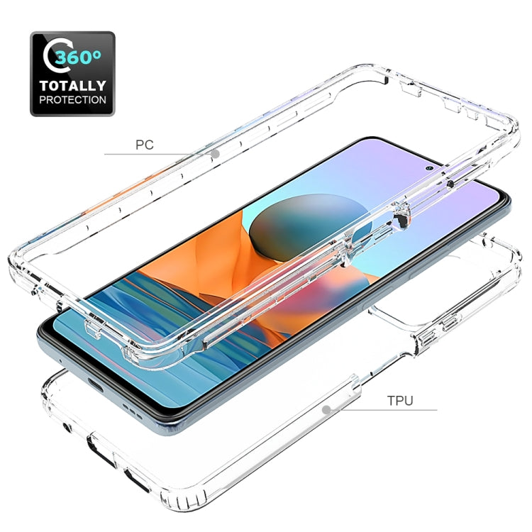 For Xiaomi Redmi Note 10 Pro Shockproof Highly Transparent PC+TPU Protective Case