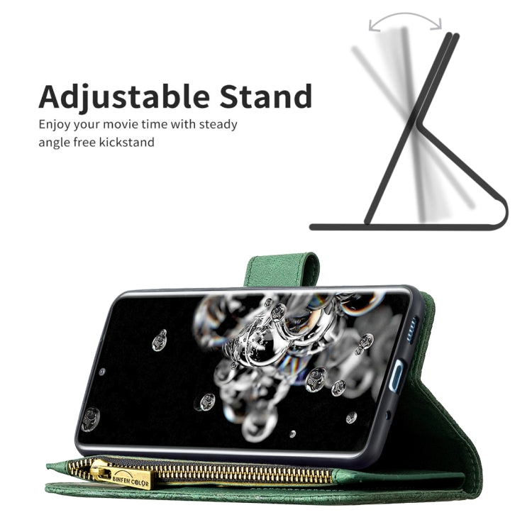 For Samsung Galaxy S20 Ultra Flying Butterfly Embossing Pattern Zipper Horizontal Flip Leather Case with Holder & Card Slots & Wallet