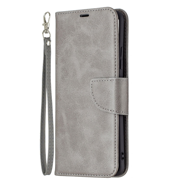 For Samsung Galaxy A82 5G Retro Lambskin Texture Pure Color Horizontal Flip PU Leather Case with Holder & Card Slots & Wallet & Lanyard