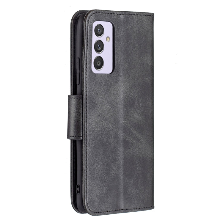 For Samsung Galaxy A82 5G Retro Lambskin Texture Pure Color Horizontal Flip PU Leather Case with Holder & Card Slots & Wallet & Lanyard