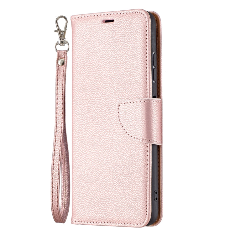 For Samsung Galaxy A22 5G Litchi Texture Pure Color Horizontal Flip Leather Case with Holder & Card Slots & Wallet & Lanyard