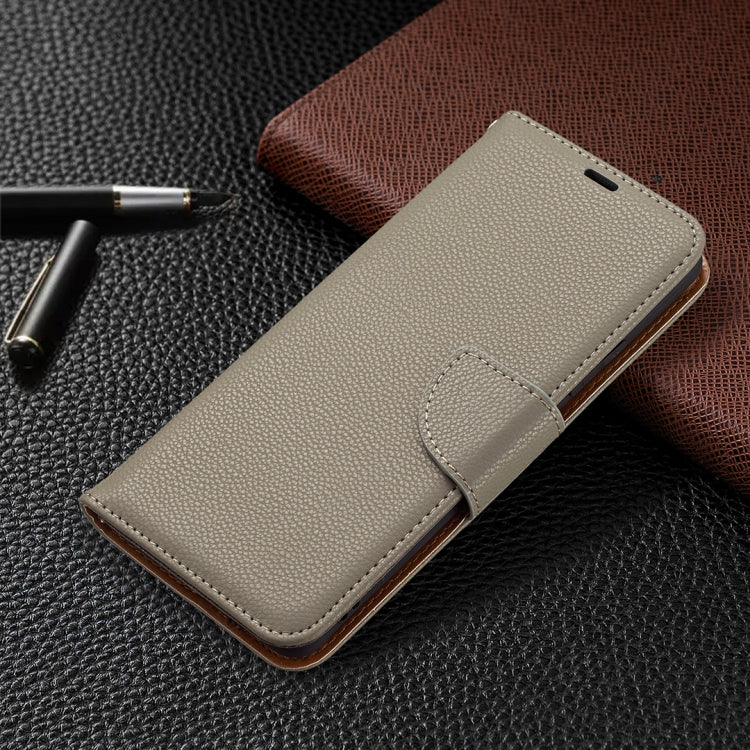 For Samsung Galaxy A82 5G Litchi Texture Pure Color Horizontal Flip Leather Case with Holder & Card Slots & Wallet & Lanyard