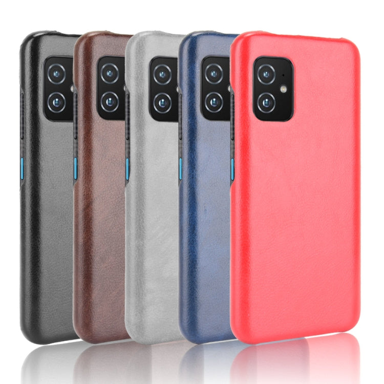 For Asus Zenfone 8 / ZS590KS Shockproof Litchi Texture PC + PU Case