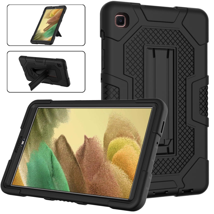 For Samsung Galaxy Tab A7 Lite T220 / T225 Contrast Color Robot Shockproof Silicone + PC Protective Case with Holder
