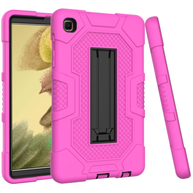 For Samsung Galaxy Tab A7 Lite T220 / T225 Contrast Color Robot Shockproof Silicone + PC Protective Case with Holder