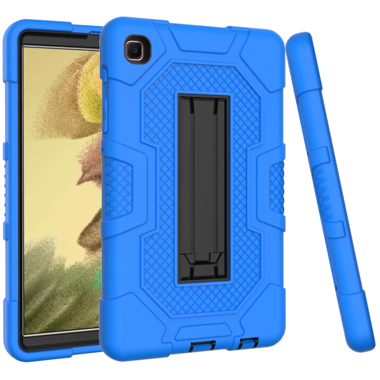 For Samsung Galaxy Tab A7 Lite T220 / T225 Contrast Color Robot Shockproof Silicone + PC Protective Case with Holder
