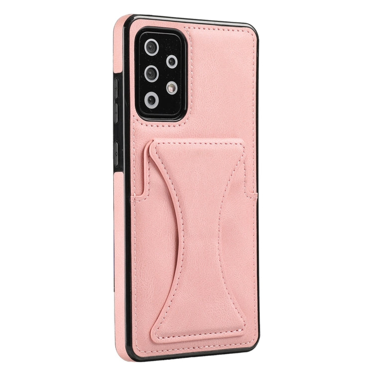 For Samsung Galaxy A72 5G / 4G Ultra-thin Shockproof Protective Case with Holder