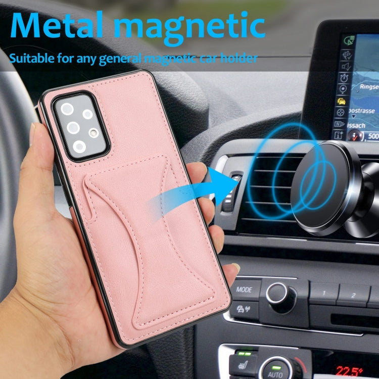 For Samsung Galaxy A72 5G / 4G Ultra-thin Shockproof Protective Case with Holder