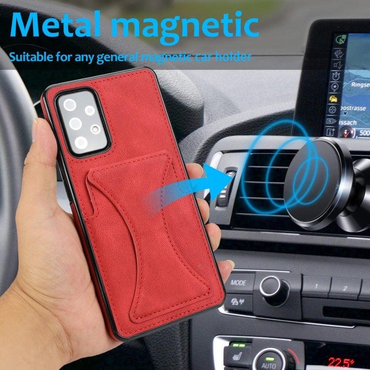 For Samsung Galaxy A72 5G / 4G Ultra-thin Shockproof Protective Case with Holder