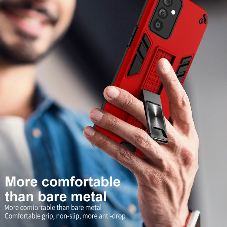 For Samsung Galaxy A82 5G 2 in 1 PC + TPU Shockproof Protective Case with Invisible Holder