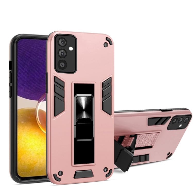 For Samsung Galaxy A82 5G 2 in 1 PC + TPU Shockproof Protective Case with Invisible Holder