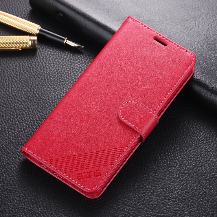 For OPPO A53 5G AZNS Sheepskin Texture Horizontal Flip Leather Case with Holder & Card Slots & Wallet