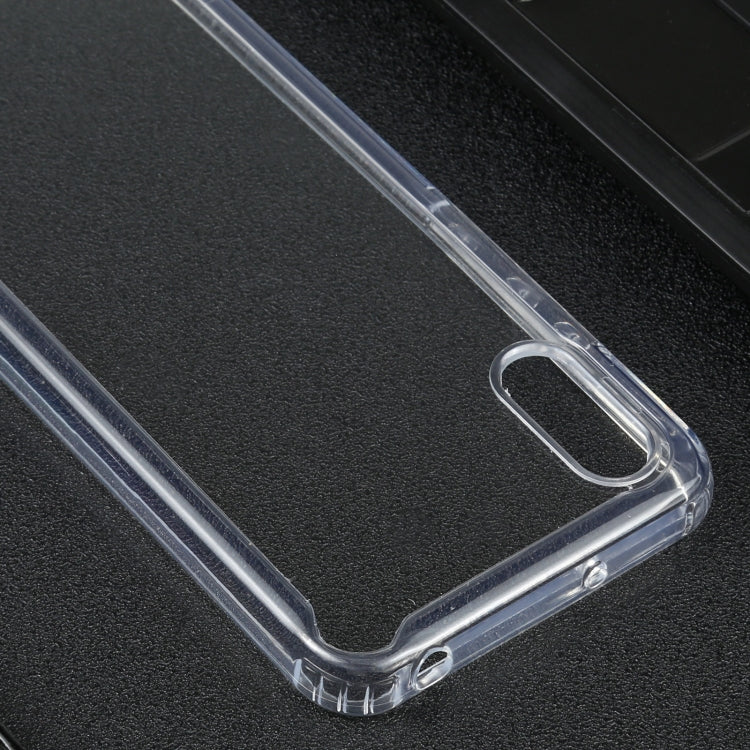 For Xiaomi Redmi 9A Four-corner Shockproof Transparent TPU + PC Protective Case