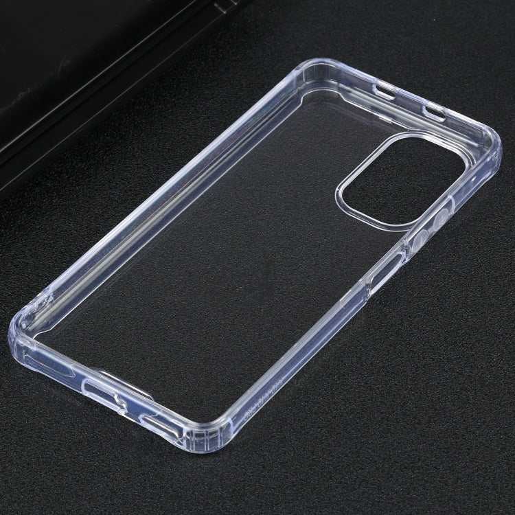 For Xiaomi Redmi K40 / K40 Pro Four-corner Shockproof Transparent TPU + PC Protective Case