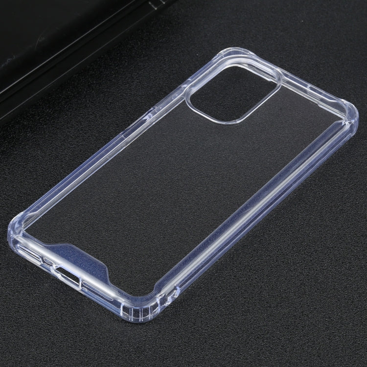 For Xiaomi Redmi K40 / K40 Pro Four-corner Shockproof Transparent TPU + PC Protective Case
