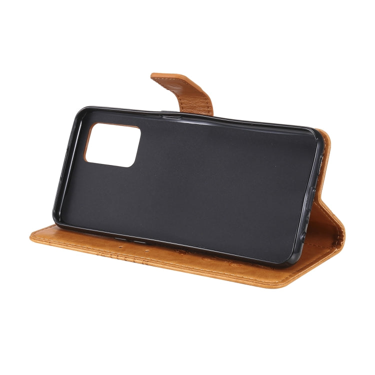 For OPPO A74 4G / F19 4G Pressed Printing Butterfly Pattern Horizontal Flip PU Leather Case with Holder & Card Slots & Wallet & Lanyard