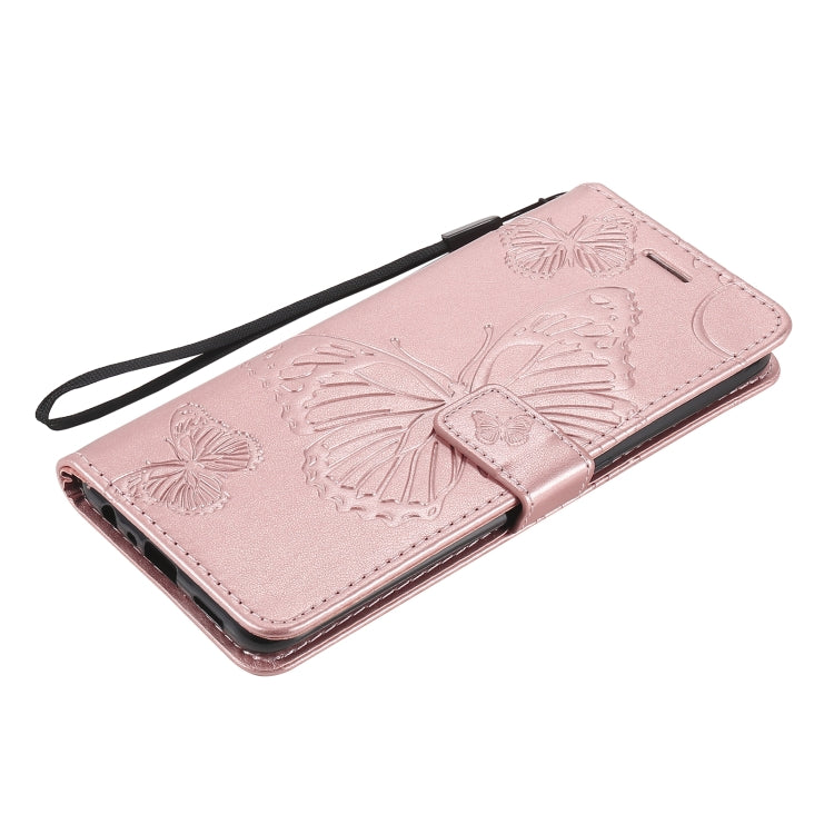 For OPPO A74 4G / F19 4G Pressed Printing Butterfly Pattern Horizontal Flip PU Leather Case with Holder & Card Slots & Wallet & Lanyard