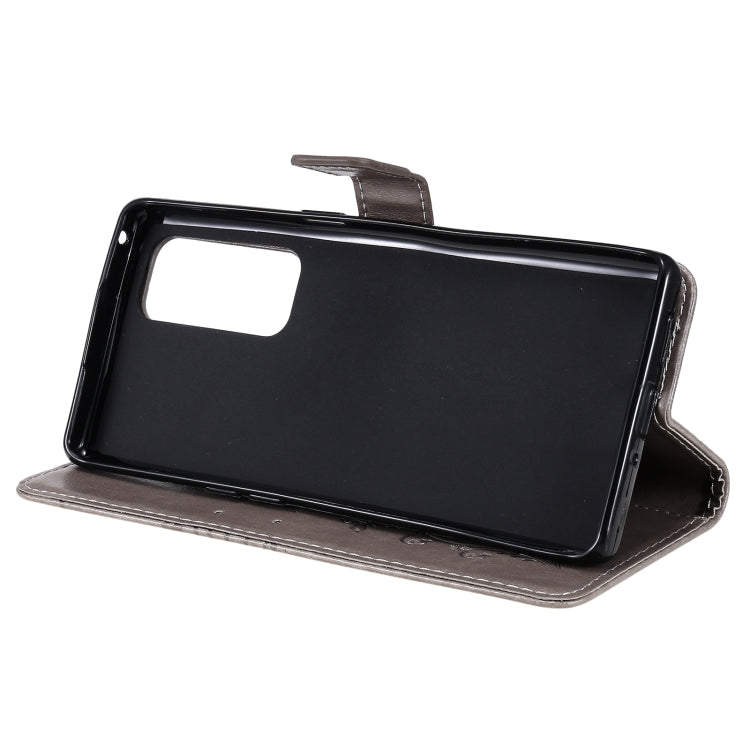 For OPPO Reno5 Pro+ 5G / Find X3 Neo Pressed Printing Butterfly Pattern Horizontal Flip PU Leather Case with Holder & Card Slots & Wallet & Lanyard