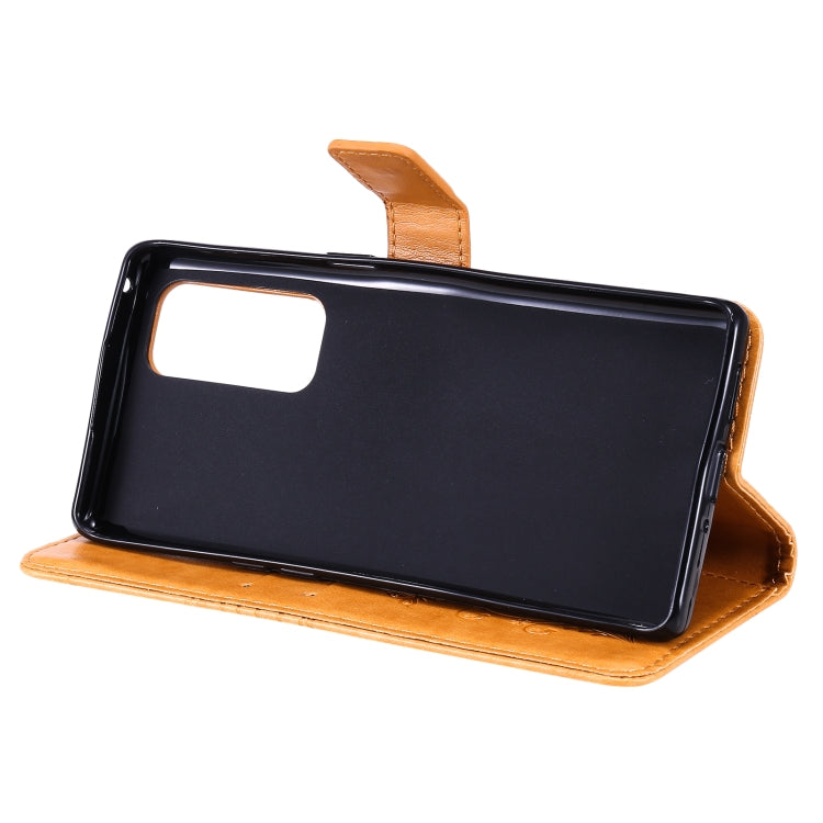 For OPPO Reno5 Pro+ 5G / Find X3 Neo Pressed Printing Butterfly Pattern Horizontal Flip PU Leather Case with Holder & Card Slots & Wallet & Lanyard