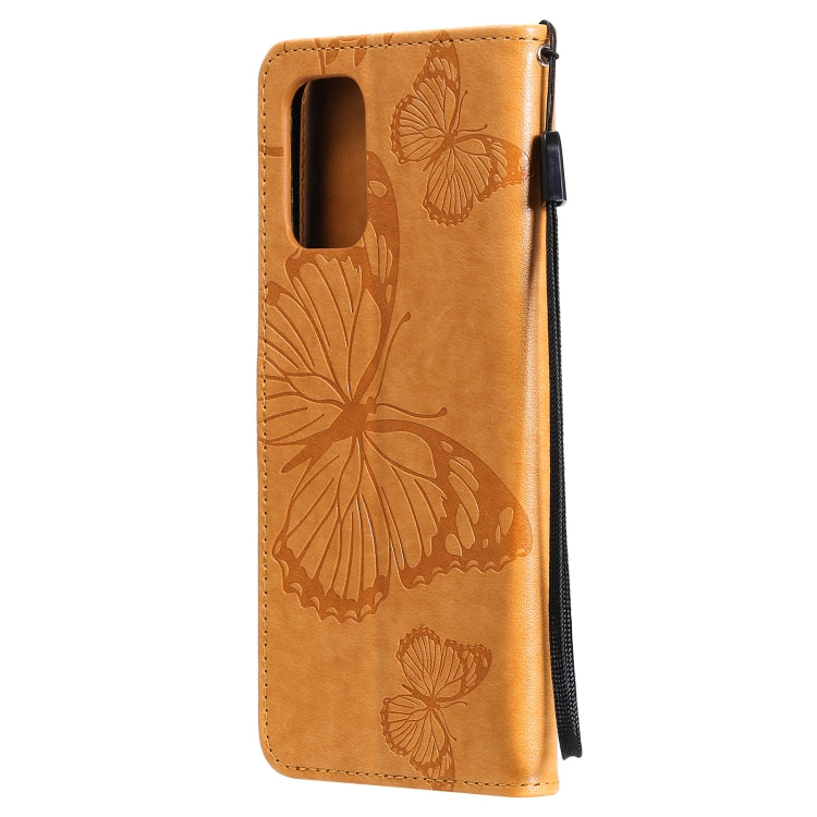 For Xiaomi Redmi Note 10 4G Pressed Printing Butterfly Pattern Horizontal Flip PU Leather Case with Holder & Card Slots & Wallet & Lanyard