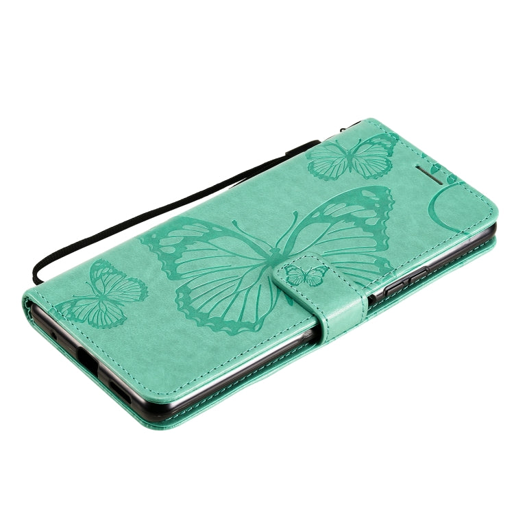 For Xiaomi Redmi Note 10 Pro 4G Pressed Printing Butterfly Pattern Horizontal Flip PU Leather Case with Holder & Card Slots & Wallet & Lanyard