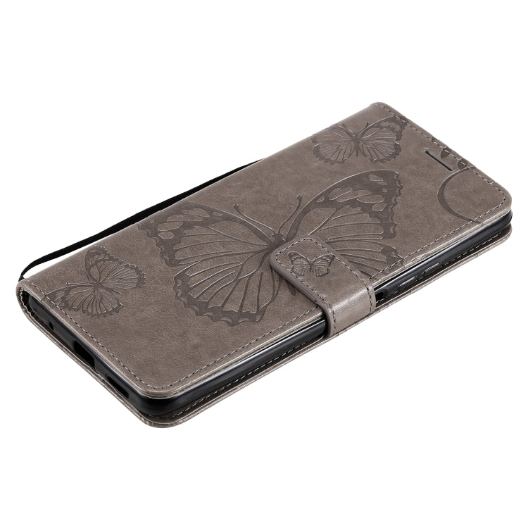 For Xiaomi Redmi Note 10 Pro 4G Pressed Printing Butterfly Pattern Horizontal Flip PU Leather Case with Holder & Card Slots & Wallet & Lanyard