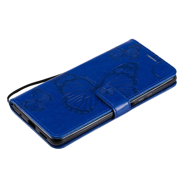 For Xiaomi Redmi Note 10 Pro 4G Pressed Printing Butterfly Pattern Horizontal Flip PU Leather Case with Holder & Card Slots & Wallet & Lanyard