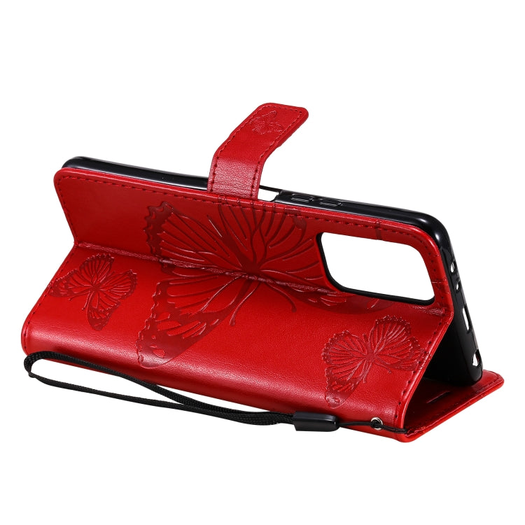 For Xiaomi Redmi Note 10 Pro 4G Pressed Printing Butterfly Pattern Horizontal Flip PU Leather Case with Holder & Card Slots & Wallet & Lanyard