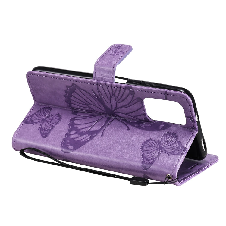 For Xiaomi Redmi Note 10 Pro 4G Pressed Printing Butterfly Pattern Horizontal Flip PU Leather Case with Holder & Card Slots & Wallet & Lanyard