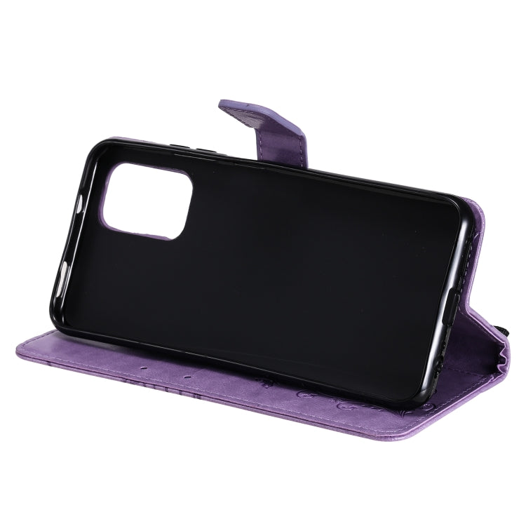 For Xiaomi Redmi Note 10 Pro 4G Pressed Printing Butterfly Pattern Horizontal Flip PU Leather Case with Holder & Card Slots & Wallet & Lanyard