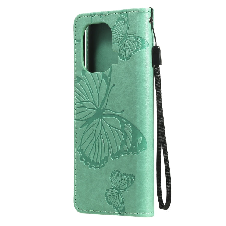 For Xiaomi Mi 11 Pro Pressed Printing Butterfly Pattern Horizontal Flip PU Leather Case with Holder & Card Slots & Wallet & Lanyard