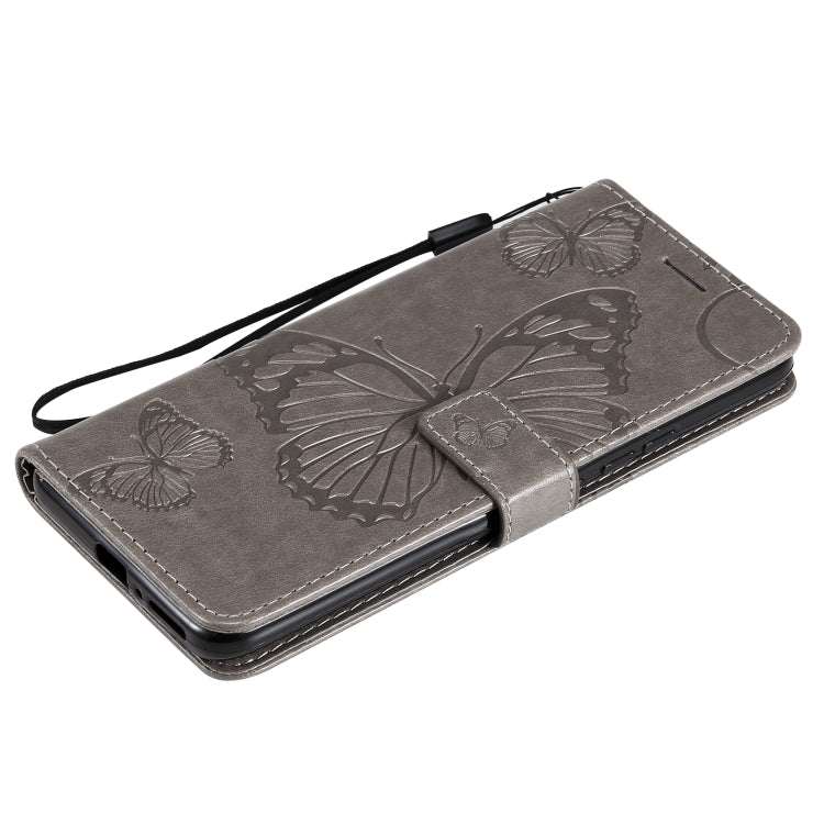 For Xiaomi Mi 11 Pro Pressed Printing Butterfly Pattern Horizontal Flip PU Leather Case with Holder & Card Slots & Wallet & Lanyard