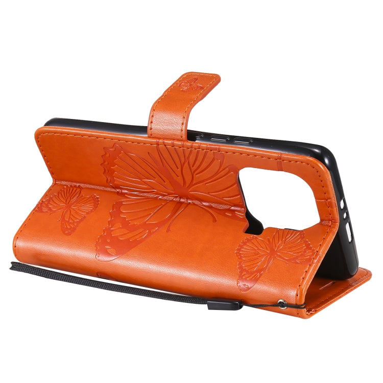 For Xiaomi Mi 11 Pro Pressed Printing Butterfly Pattern Horizontal Flip PU Leather Case with Holder & Card Slots & Wallet & Lanyard