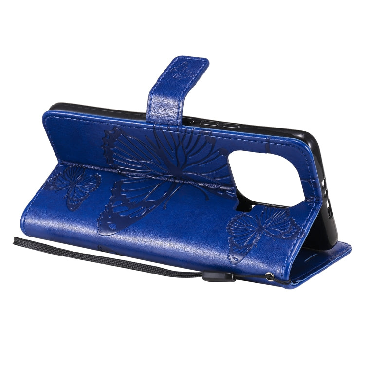 For Xiaomi Mi 11 Pro Pressed Printing Butterfly Pattern Horizontal Flip PU Leather Case with Holder & Card Slots & Wallet & Lanyard