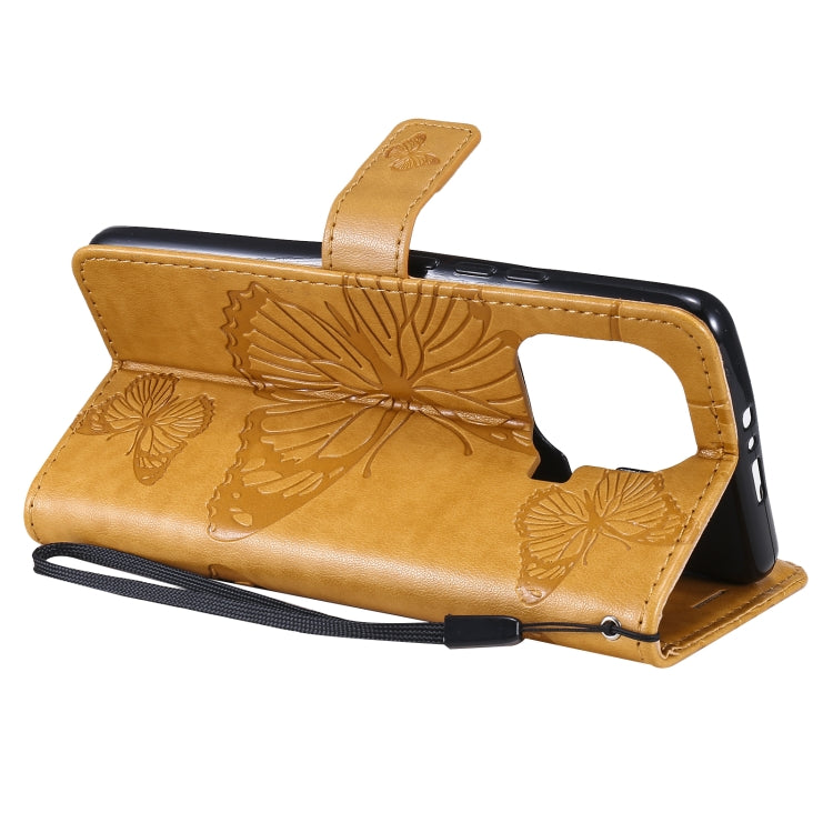 For Xiaomi Mi 11 Pro Pressed Printing Butterfly Pattern Horizontal Flip PU Leather Case with Holder & Card Slots & Wallet & Lanyard