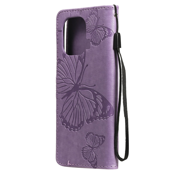 For Xiaomi Mi 11 Pro Pressed Printing Butterfly Pattern Horizontal Flip PU Leather Case with Holder & Card Slots & Wallet & Lanyard