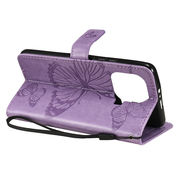 For Xiaomi Mi 11 Pro Pressed Printing Butterfly Pattern Horizontal Flip PU Leather Case with Holder & Card Slots & Wallet & Lanyard